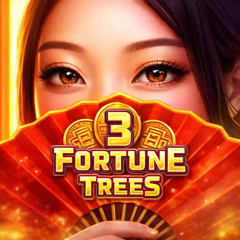 3 Fortune Trees Casino Slot Game Interface